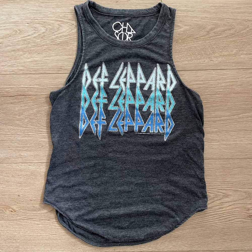 Chaser Def Leppard Graphic Tank